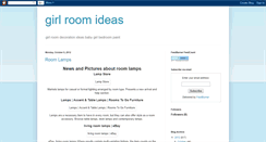 Desktop Screenshot of girlroomideas.blogspot.com