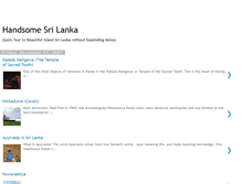 Tablet Screenshot of handsomesrilanka.blogspot.com