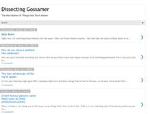 Tablet Screenshot of dissectinggossamer.blogspot.com
