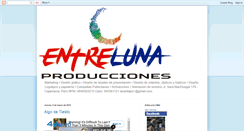 Desktop Screenshot of entreluna.blogspot.com