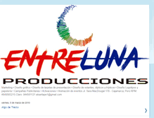 Tablet Screenshot of entreluna.blogspot.com