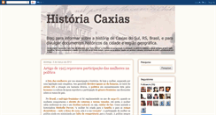 Desktop Screenshot of historiacaxias.blogspot.com
