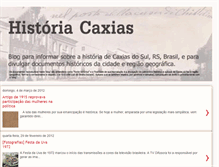 Tablet Screenshot of historiacaxias.blogspot.com