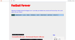 Desktop Screenshot of football-forever24.blogspot.com