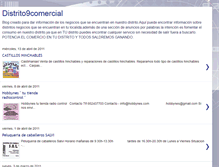 Tablet Screenshot of distrito9comercial.blogspot.com