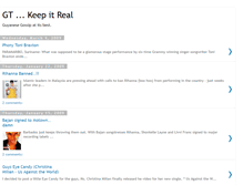 Tablet Screenshot of gtkeepreal.blogspot.com