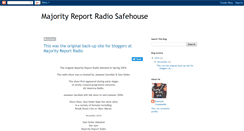 Desktop Screenshot of majorityreportradio.blogspot.com