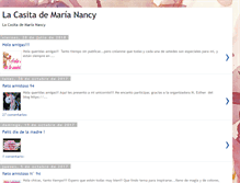 Tablet Screenshot of lacasitademarianancy.blogspot.com