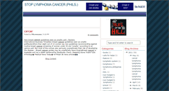 Desktop Screenshot of lymphomaphilippines.blogspot.com