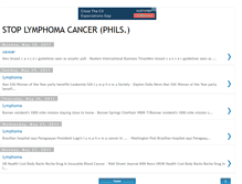 Tablet Screenshot of lymphomaphilippines.blogspot.com