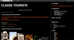 Desktop Screenshot of classetouriste.blogspot.com