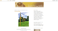 Desktop Screenshot of banhodegato.blogspot.com