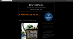 Desktop Screenshot of hautehabits.blogspot.com