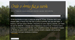 Desktop Screenshot of ondeoventofazacurvalagoinha.blogspot.com