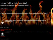 Tablet Screenshot of lakotaphillips.blogspot.com