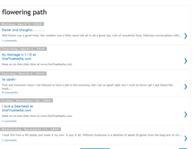 Tablet Screenshot of floweringpath.blogspot.com