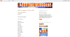 Desktop Screenshot of meetthevloggers.blogspot.com