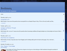 Tablet Screenshot of book-marq.blogspot.com