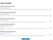 Tablet Screenshot of footballmnu.blogspot.com