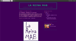 Desktop Screenshot of lareinamab.blogspot.com