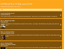 Tablet Screenshot of liveatcyprians.blogspot.com