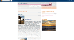 Desktop Screenshot of playas-hoteles.blogspot.com