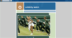 Desktop Screenshot of celebritywatch.blogspot.com