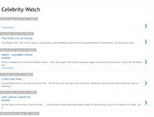 Tablet Screenshot of celebritywatch.blogspot.com