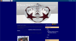 Desktop Screenshot of live-soccerfinal.blogspot.com