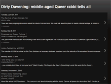 Tablet Screenshot of dirtydavening.blogspot.com