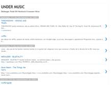 Tablet Screenshot of musica-under.blogspot.com