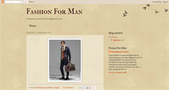 Desktop Screenshot of designermanwear.blogspot.com