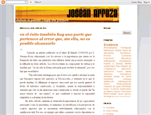 Tablet Screenshot of josean-arruza.blogspot.com