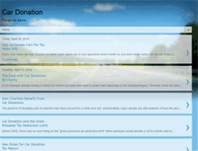 Tablet Screenshot of car-donation-review.blogspot.com