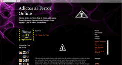 Desktop Screenshot of adictosalterror.blogspot.com
