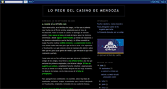 Desktop Screenshot of lomalodelcasinodemendoza.blogspot.com