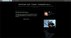 Desktop Screenshot of commercialsarefunnystuff.blogspot.com