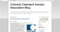 Desktop Screenshot of coloradocleantech.blogspot.com