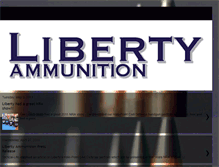 Tablet Screenshot of libertyammo.blogspot.com