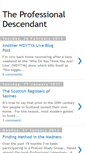 Mobile Screenshot of professionaldescendant.blogspot.com