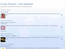 Tablet Screenshot of cosmicpotential.blogspot.com
