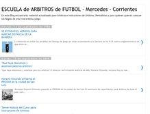 Tablet Screenshot of escuelaarbitrosfutbol.blogspot.com