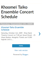 Mobile Screenshot of kteschedule.blogspot.com