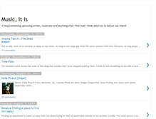 Tablet Screenshot of musicitis.blogspot.com