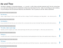 Tablet Screenshot of meandthee1.blogspot.com