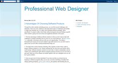 Desktop Screenshot of professionalwebdesigner.blogspot.com