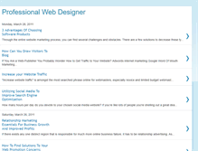 Tablet Screenshot of professionalwebdesigner.blogspot.com