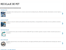 Tablet Screenshot of moniker-reciclajedepet.blogspot.com