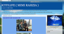 Desktop Screenshot of mimirahziaicitilife.blogspot.com