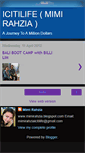 Mobile Screenshot of mimirahziaicitilife.blogspot.com
